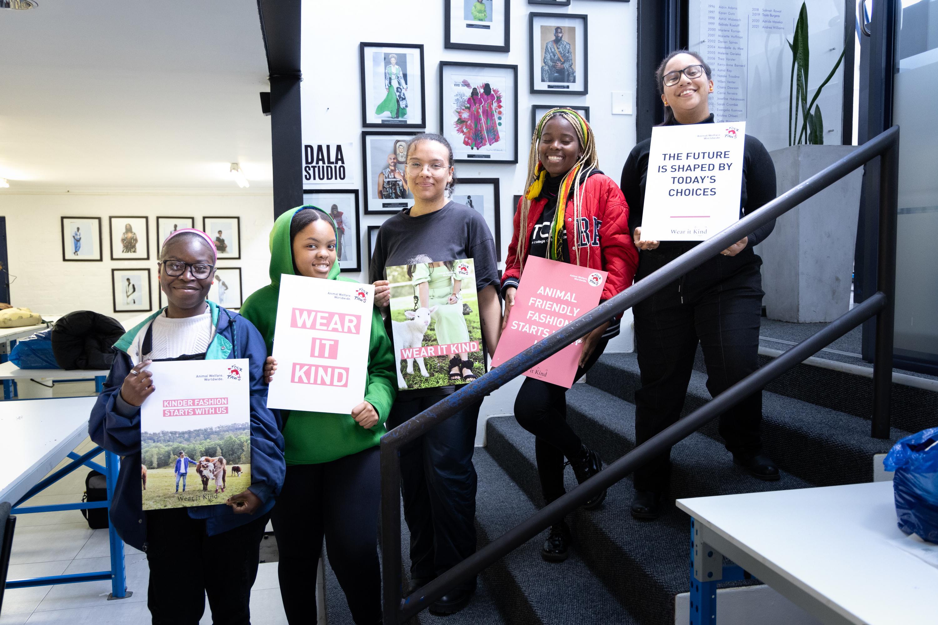 Screening of the Slay Film at the Cape Town College of Fashion Design in Cape Town, South Africa