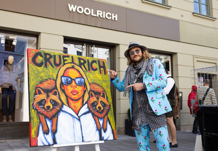 Action against Woolrich in Munich