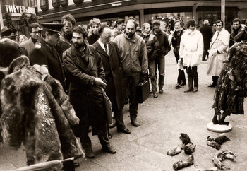 1988 fur demonstration 1988 fur demonstration